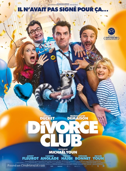 Divorce Club - French Movie Poster