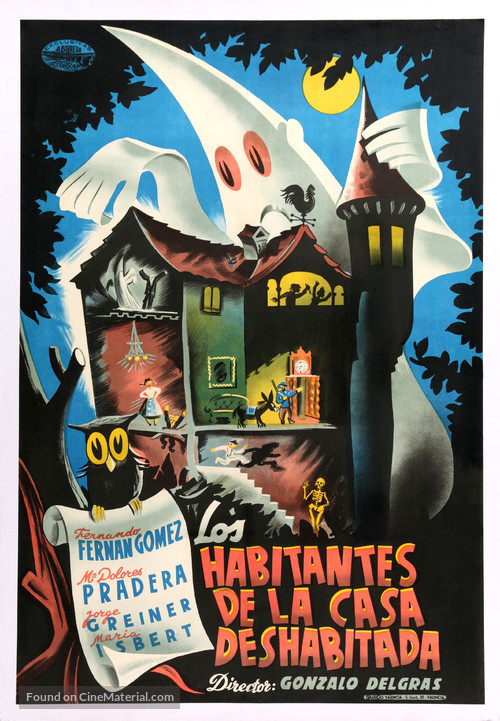 Habitantes de la casa deshabitada, Los - Spanish Movie Poster