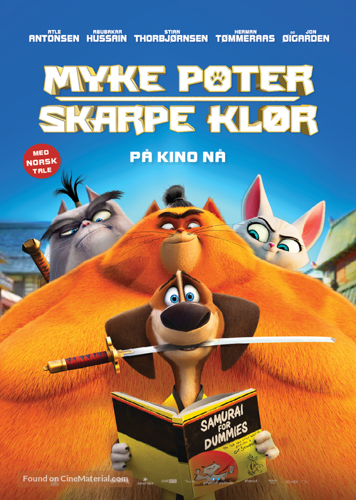 Paws of Fury: The Legend of Hank - Norwegian Movie Poster