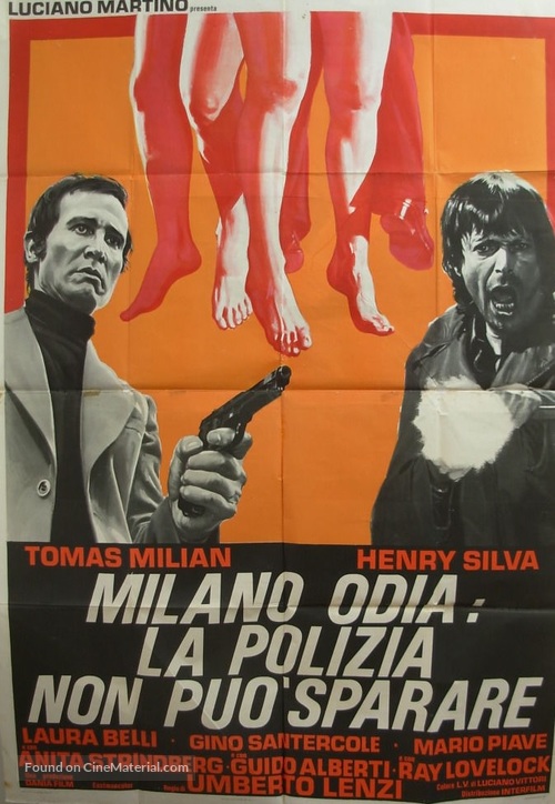 Milano odia: la polizia non pu&ograve; sparare - Italian Movie Poster