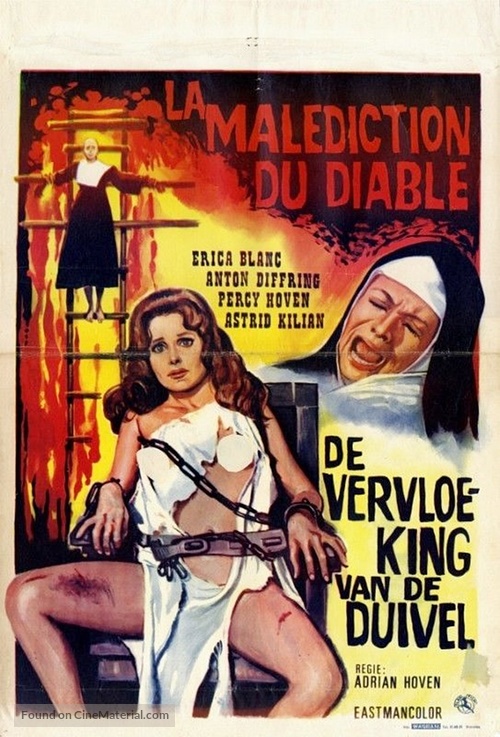 Hexen gesch&auml;ndet und zu Tode gequ&auml;lt - Belgian Movie Poster