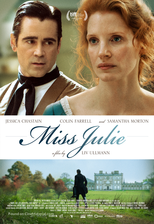Miss Julie - Theatrical movie poster