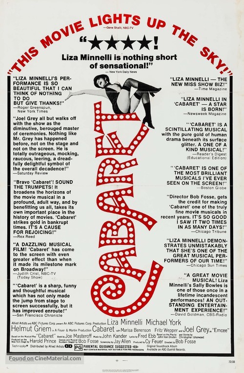 Cabaret - Movie Poster