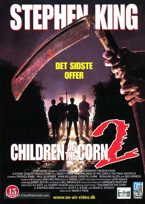 Children of the Corn II: The Final Sacrifice - Danish Movie Cover
