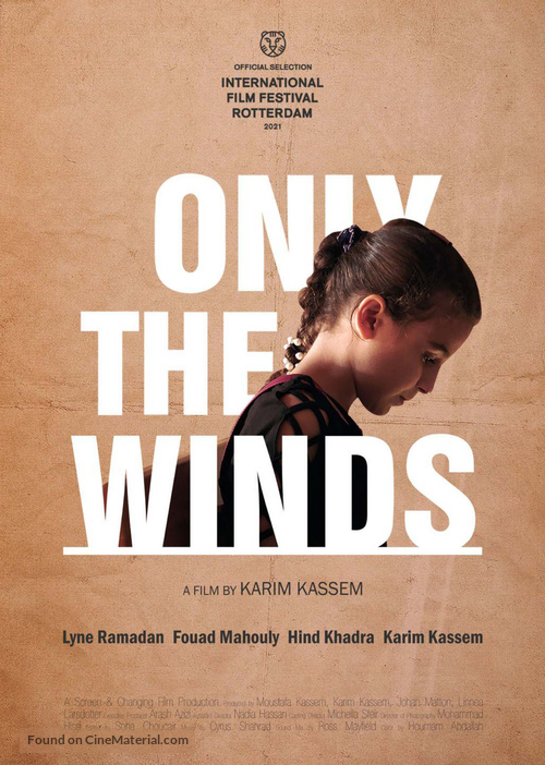 Only the Winds - Lebanese Movie Poster