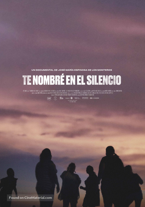 Te nombr&eacute; en el silencio - Mexican Movie Poster