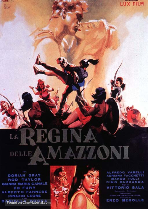 La regina delle Amazzoni - Italian Movie Poster