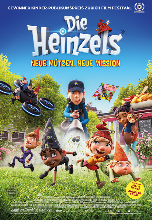 Die Heinzels 2: Neue M&uuml;tzen, Neue Mission - Swiss Movie Poster