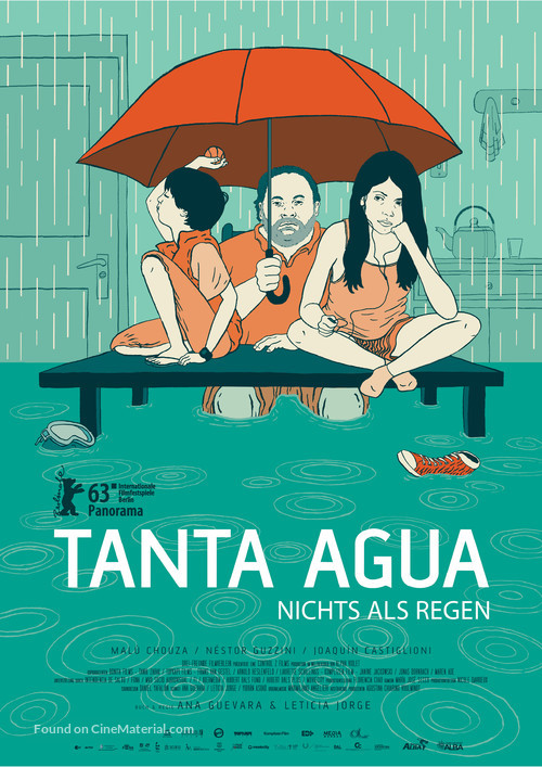 Tanta agua - German Movie Poster