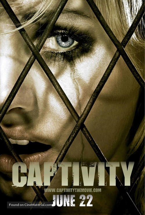 Captivity - British Movie Poster