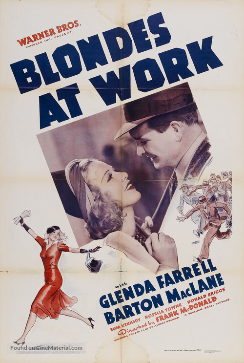 Blondes at Work - Movie Poster