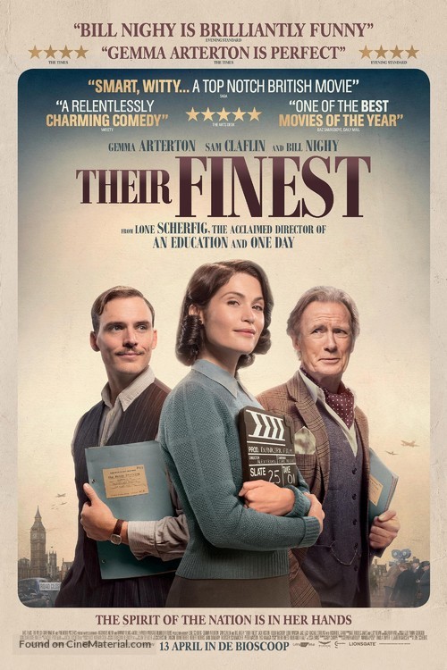 Their Finest - Dutch Movie Poster