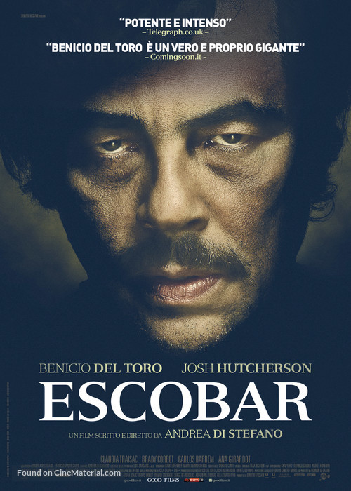 Escobar: Paradise Lost - Italian Movie Poster