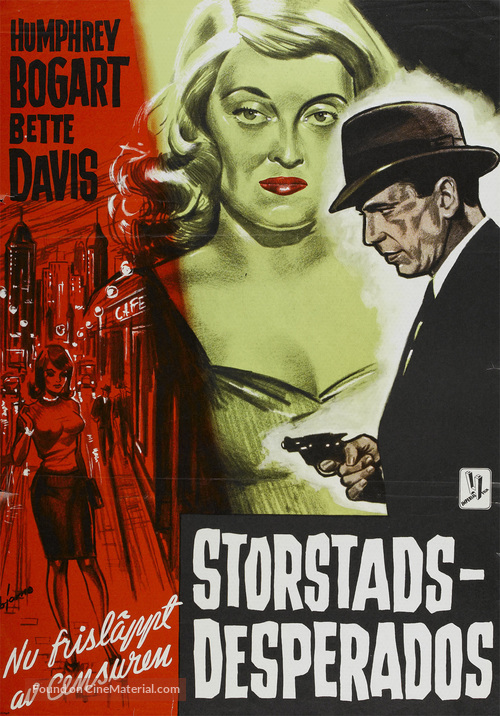 Marked Woman - Swedish Movie Poster