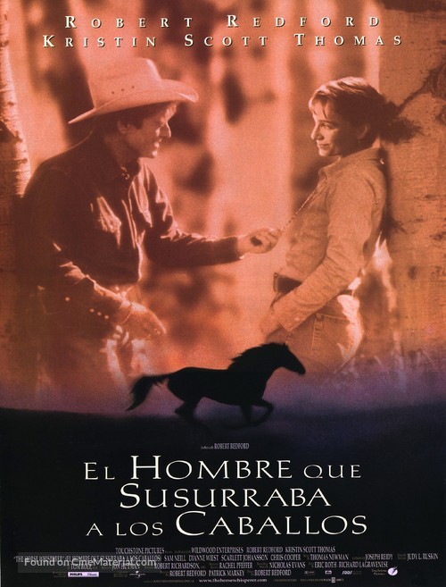The Horse Whisperer - Spanish Movie Poster
