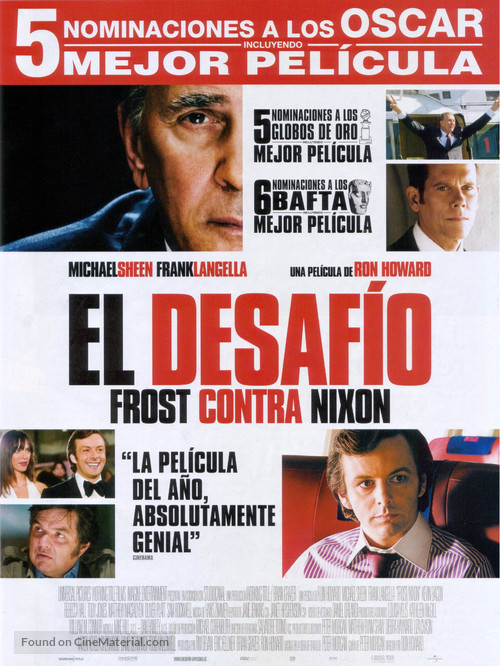 Frost/Nixon - Spanish Movie Poster