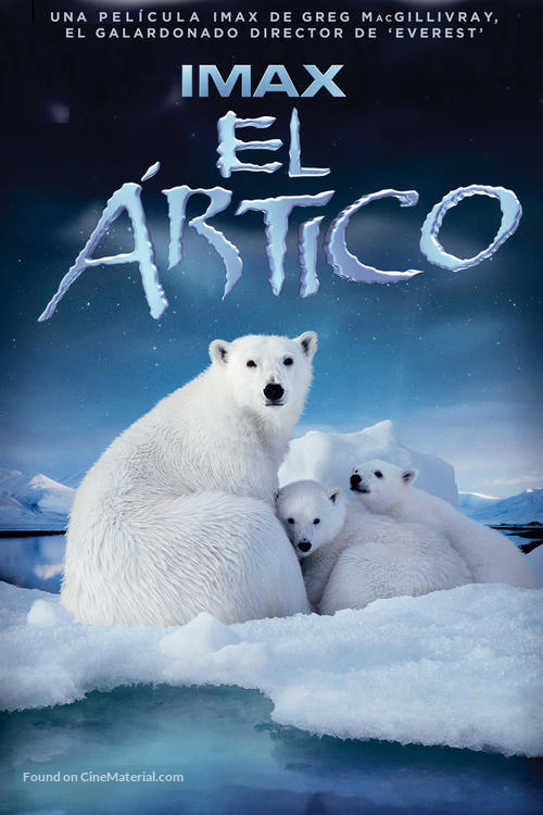 To the Arctic 3D - Argentinian DVD movie cover