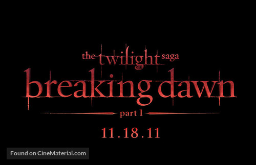 The Twilight Saga: Breaking Dawn - Part 1 - Logo