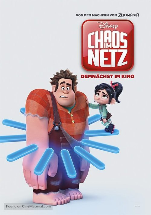 Ralph Breaks the Internet - German Movie Poster