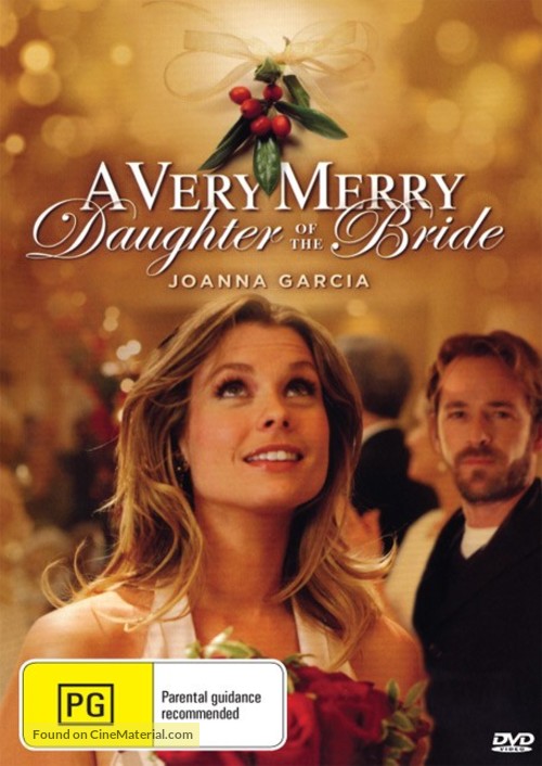 A Very Merry Daughter of the Bride - Australian DVD movie cover