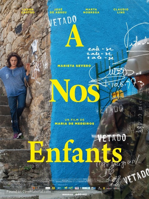 Aos Nossos Filhos - French Movie Poster