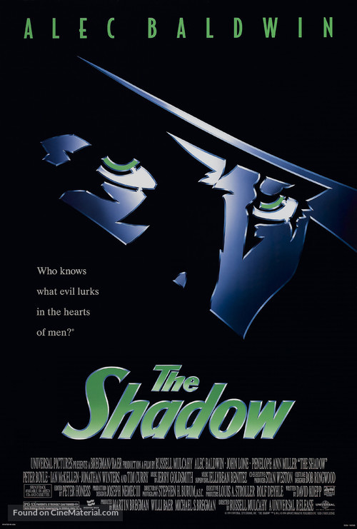 The Shadow - Theatrical movie poster