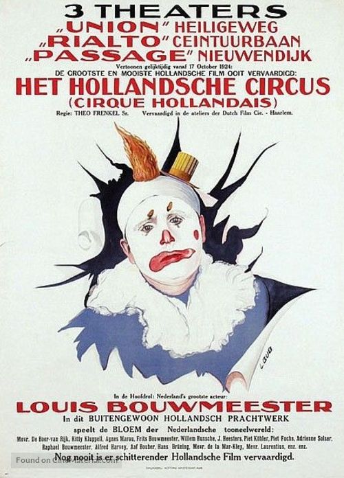 Cirque hollandais - Dutch Movie Poster