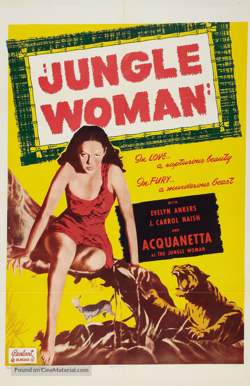 Jungle Woman - Movie Poster