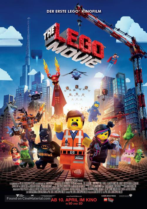 The Lego Movie - German Movie Poster