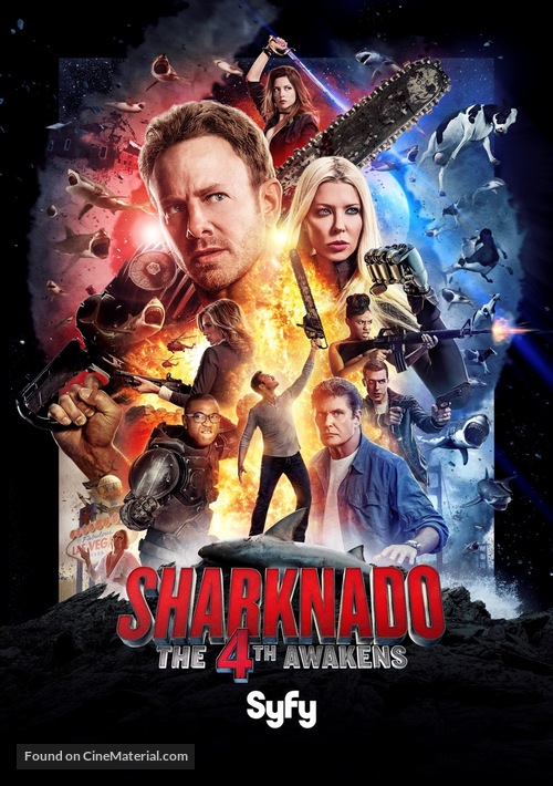 Sharknado 4: The 4th Awakens - Movie Poster