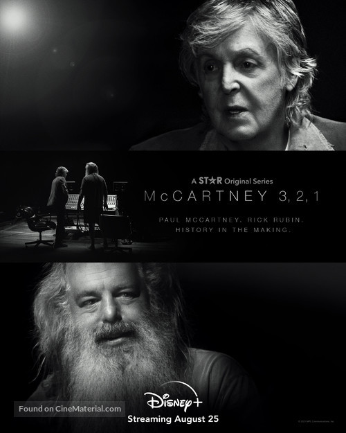 McCartney 3,2,1 - Movie Poster