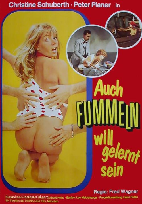 Auch Fummeln will gelernt sein - German Movie Poster
