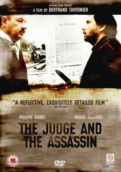 Le juge et l&#039;assassin - British DVD movie cover