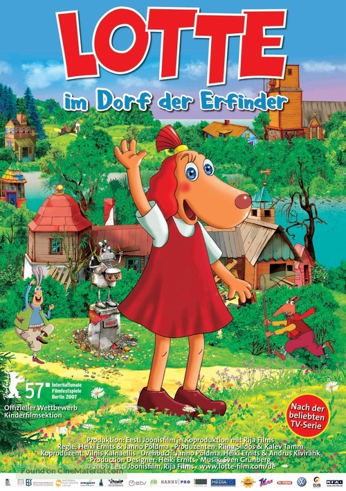Leiutajatek&uuml;la Lotte - German Movie Poster