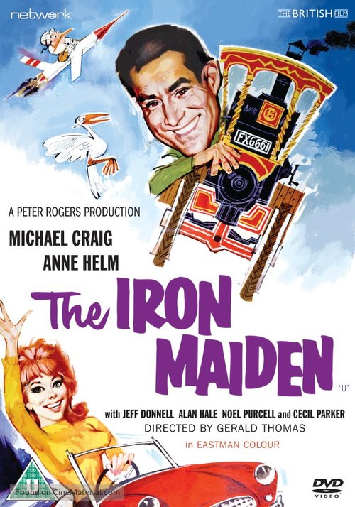 The Swinging Maiden - British DVD movie cover