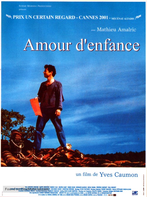 Amour d&#039;enfance - French Movie Poster