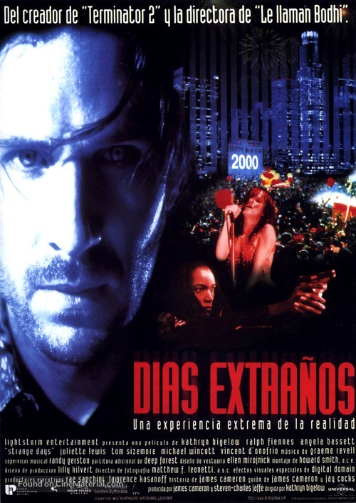 Strange Days - Spanish Movie Poster
