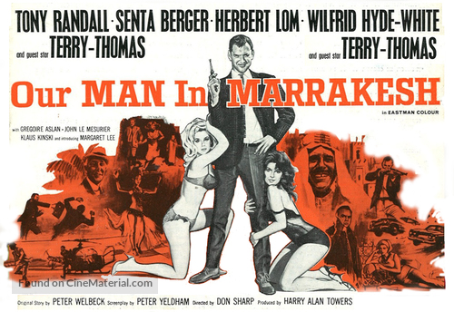Our Man in Marrakesh - British Movie Poster