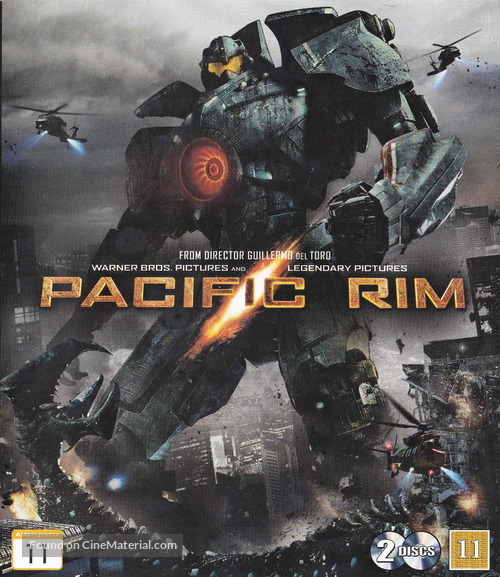 Pacific Rim - Danish Blu-Ray movie cover
