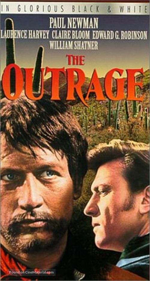 The Outrage - VHS movie cover