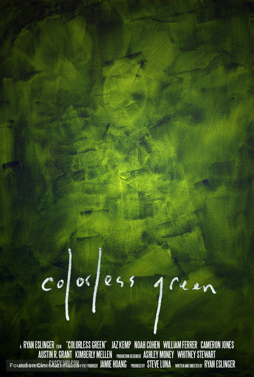 Colorless Green - Movie Poster