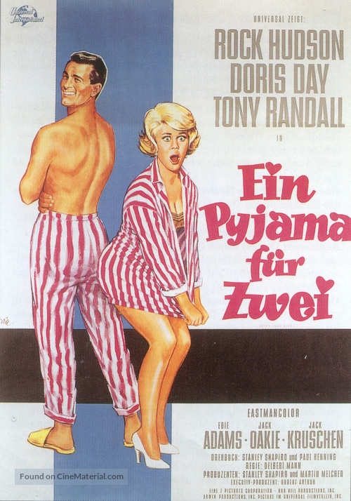 Lover Come Back - German Movie Poster