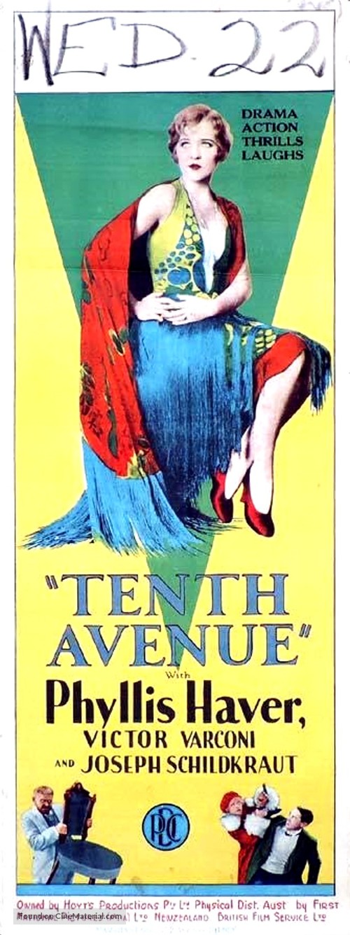 Tenth Avenue - Movie Poster