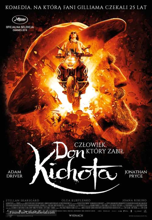 The Man Who Killed Don Quixote - Polish Movie Poster