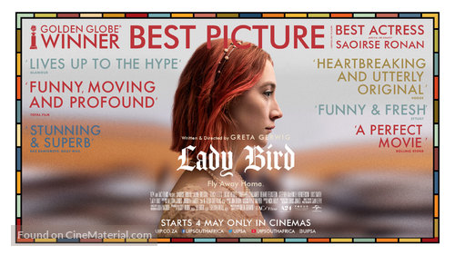 Lady Bird - South African Movie Poster