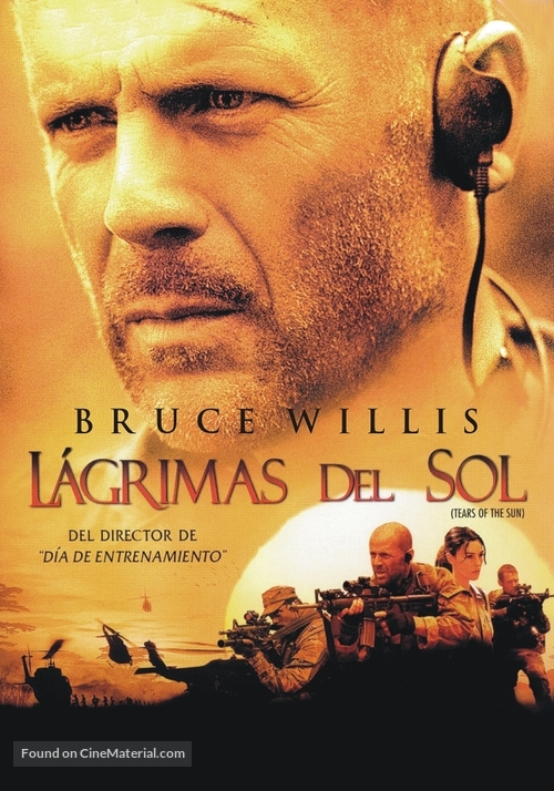 Tears of the Sun - Argentinian DVD movie cover