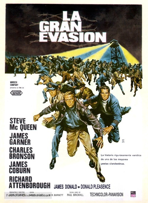 The Great Escape - Spanish Movie Poster