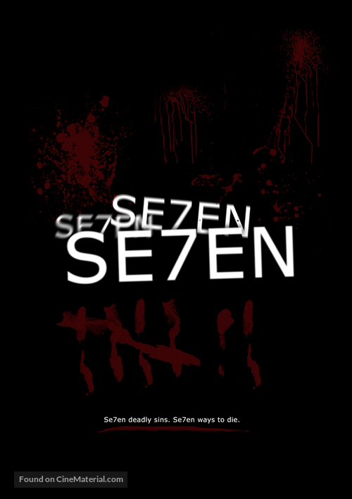 Se7en - DVD movie cover