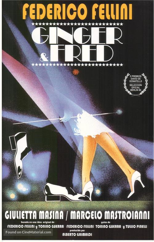 Ginger e Fred - Spanish Movie Poster