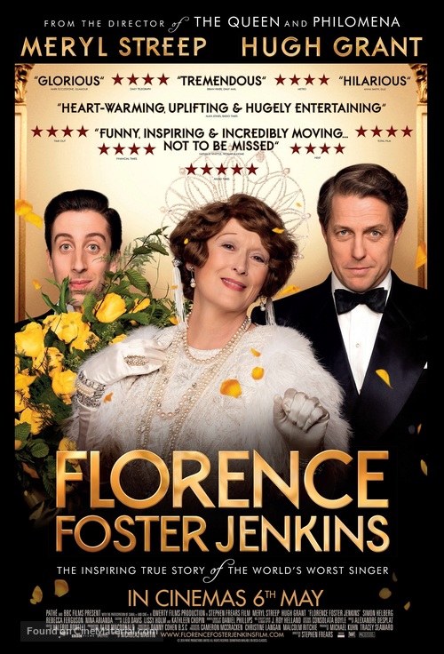 Florence Foster Jenkins - British Movie Poster